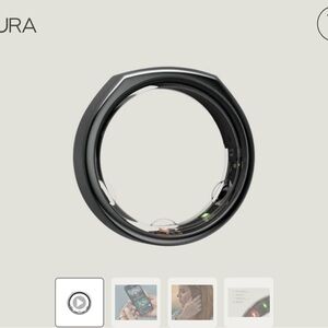 Oura Gen3 Heritage Silver Ring